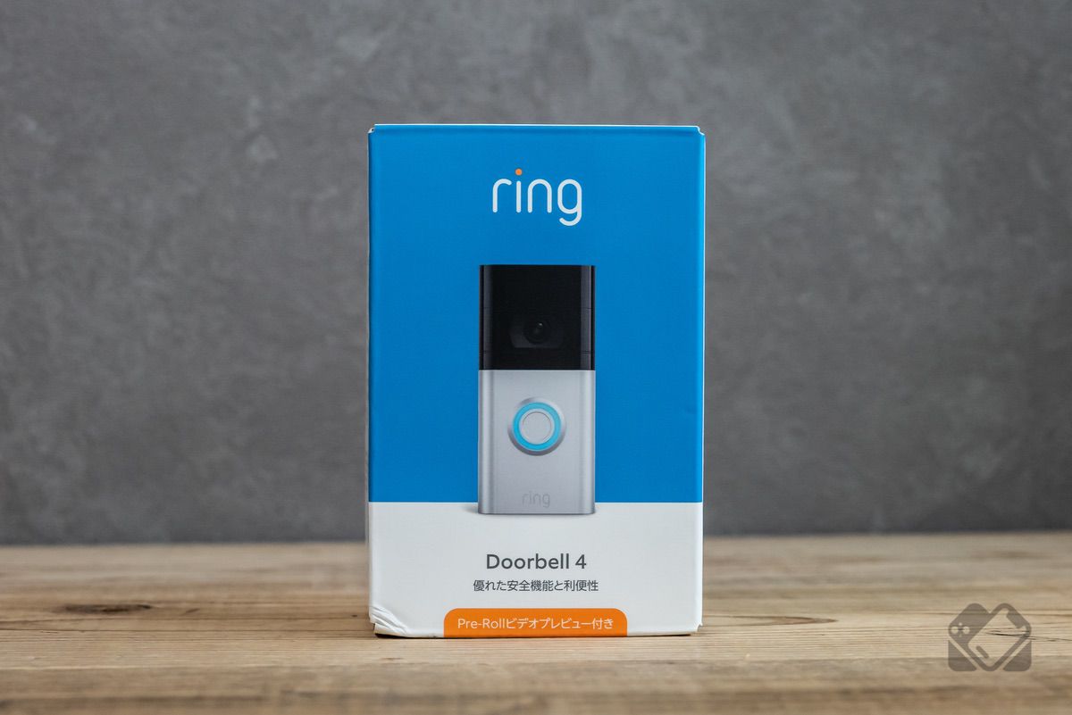 Ring Video Doorbell 4のパッケージ外観