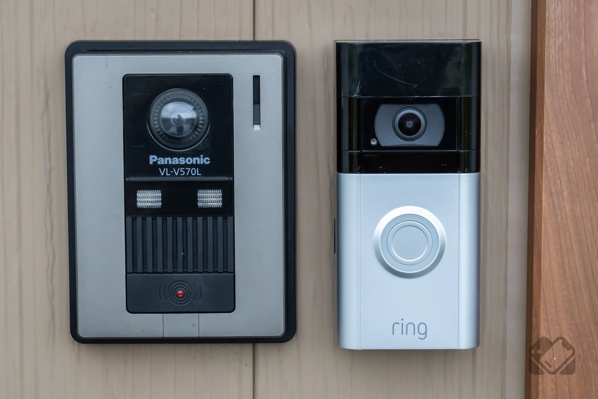 既設インターホンとRing Video Doorbell 4
