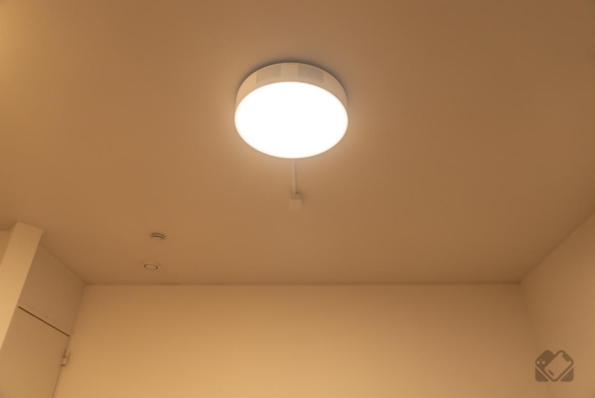 天井照明としてもしっかり機能